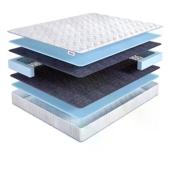 Изображение товара Матрас DreamExpert 120x200 ортопедический пружинный на кровать и диван Base Foam 10 Bonnel