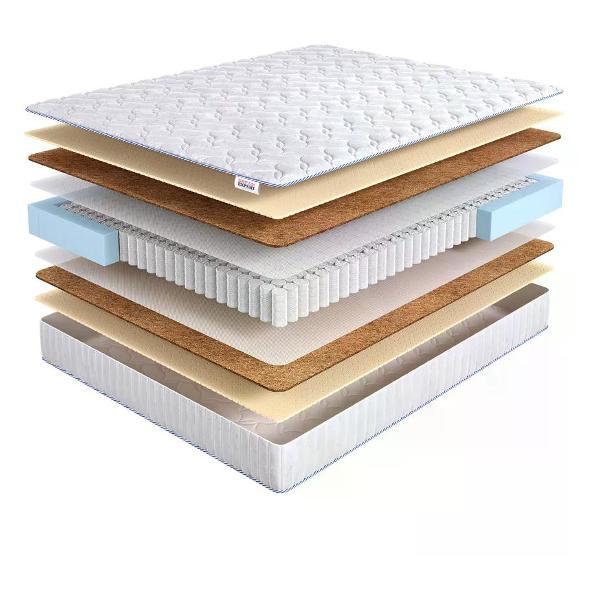 Изображение товара Матрас DreamExpert 120x200 ортопедический пружинный на кровать и диван Base Medium TFK