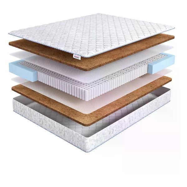 Изображение товара Матрас DreamExpert 120x200 ортопедический пружинный на кровать и диван Natural Hard 3 PS1000