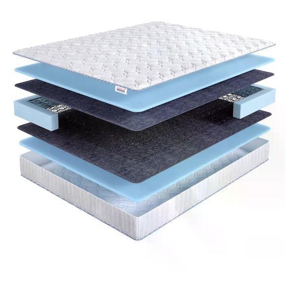 Изображение товара Матрас DreamExpert 120x200 ортопедический пружинный на кровать и диван Base Foam 15 Bonnel