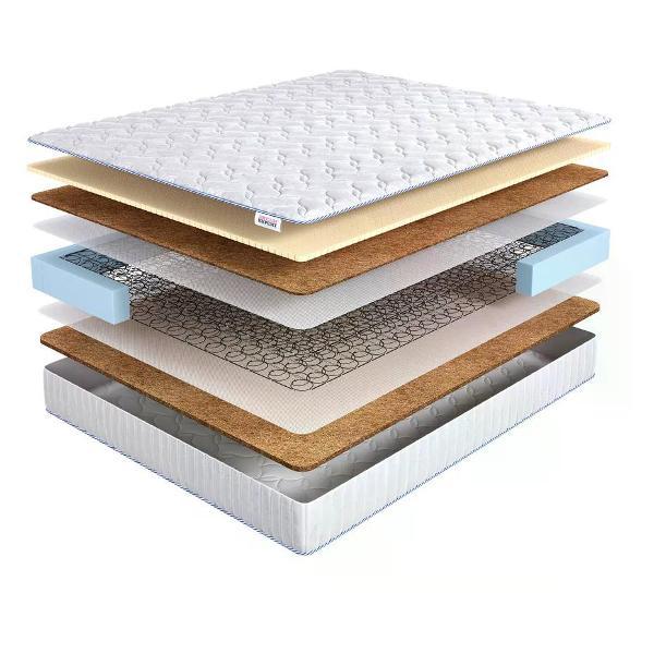 Изображение товара Матрас DreamExpert 120x200 ортопедический пружинный на кровать и диван Base Mix Bonnel