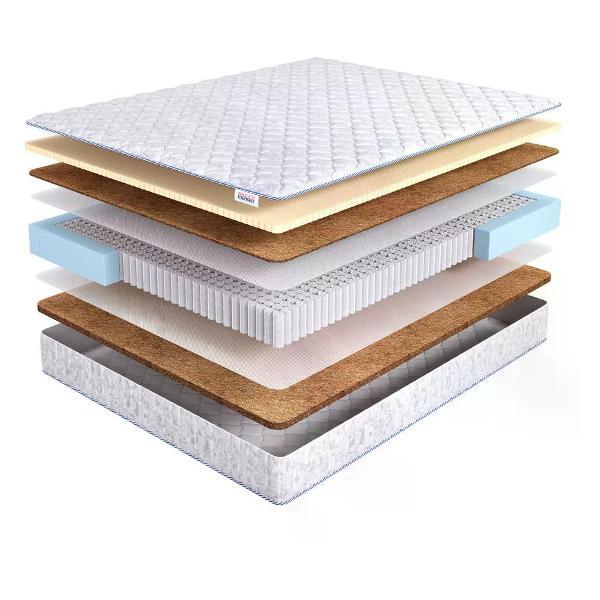 Изображение товара Матрас DreamExpert 160x200 ортопедический пружинный на кровать и диван Natural Mix Hard PS1000