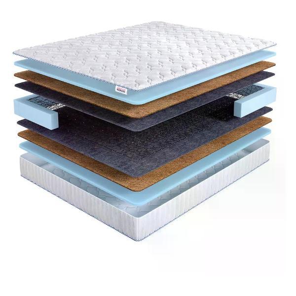 Изображение товара Матрас DreamExpert 140x200 ортопедический пружинный на кровать и диван Base Foam 20 Hard Bonnel
