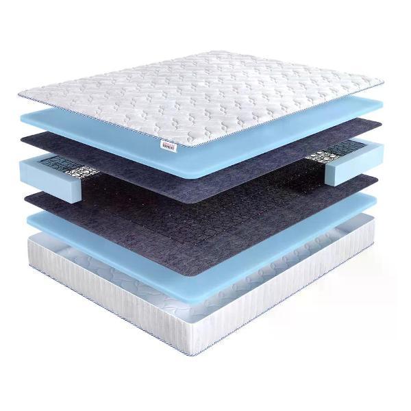 Изображение товара Матрас DreamExpert 120x200 ортопедический пружинный на кровать и диван Base Foam 30 Bonnel