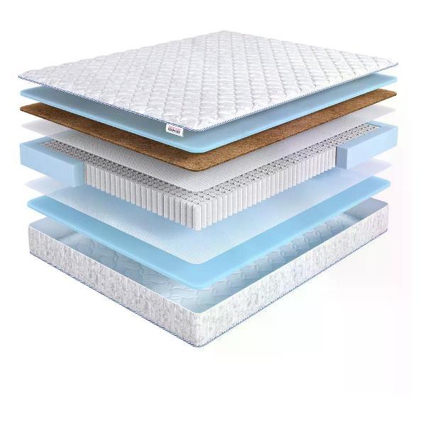 Изображение товара Матрас DreamExpert 140x200 ортопедический пружинный на кровать и диван Kombi Mix PS1000