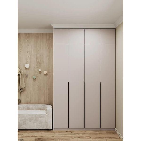 Изображение товара Шкаф Правила мебели Сеул 4 двери, со штангой для одежды, с антресолью, 160.1х50.6х260 см, Меланж Изображение товара Шкаф Правила мебели Сеул 4 двери, со штангой для одежды, с антресолью, 160.1х50.6х260 см, Меланж