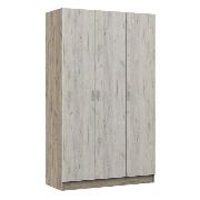 Изображение товара Шкаф Правила мебели Бриз с полками, со штангой, 120х51.6х202 см, Дуб