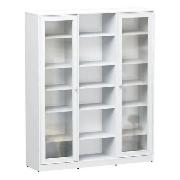 Изображение товара Шкаф Правила мебели Люсиль 3 двери, с полками, с нишей, 147х40.1х180.6 см, Белый арктик