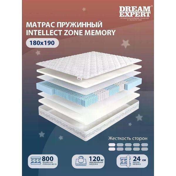 Изображение товара Матрас DreamExpert 180x190 ортопедический пружинный на кровать и диван Intellect Zone Memory