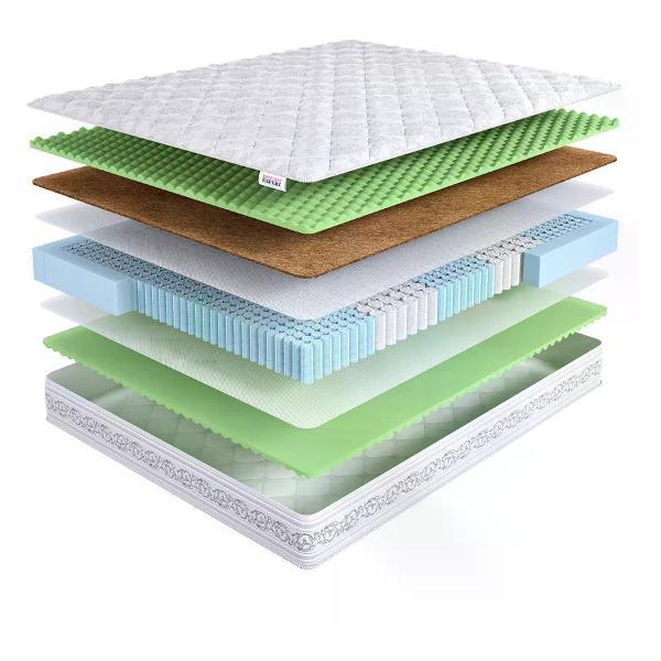 Изображение товара Матрас DreamExpert 120x200 ортопедический пружинный на кровать и диван Intellect Zone Mix Foam