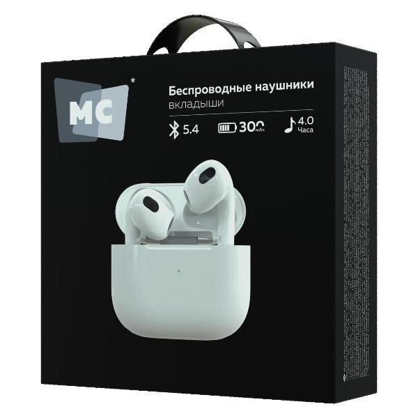 Изображение товара Наушники True Wireless More Choice БВ11/White