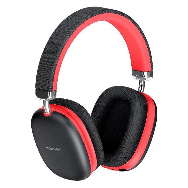 Изображение товара Наушники беспроводные Sonnen HP-B12BR Red Black