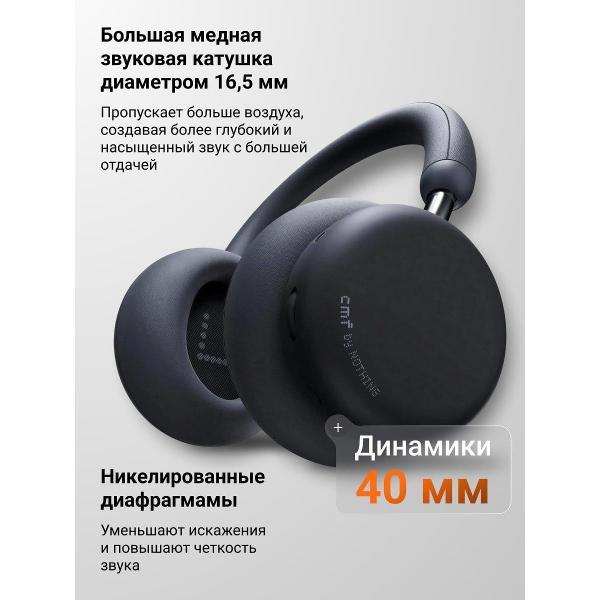 Изображение товара Наушники беспроводные Nothing Headphone Pro (B175) Dark Grey
