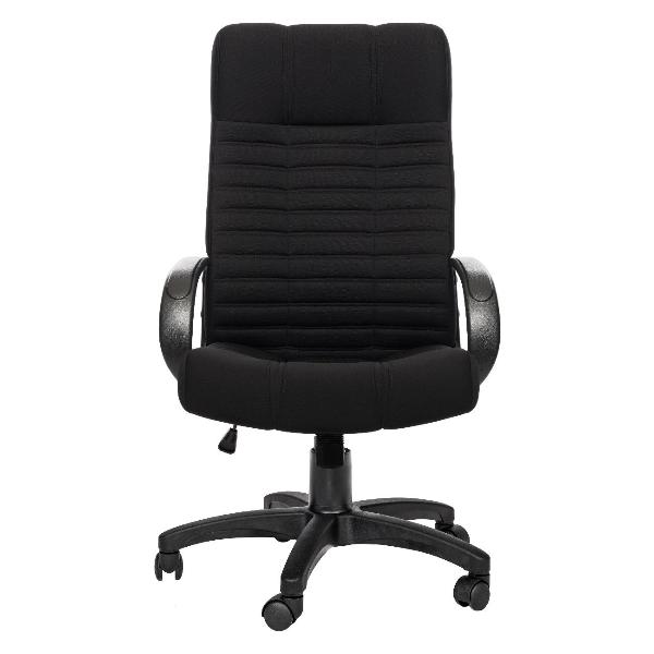 Изображение товара Кресло руководителя РОСКРЕСЛА Атлант-1 для руководителя, цвет: черный, ткань