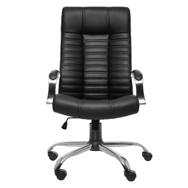 Изображение товара Кресло руководителя РОСКРЕСЛА Атлант-2 компьютерное, цвет: черный, экокожа