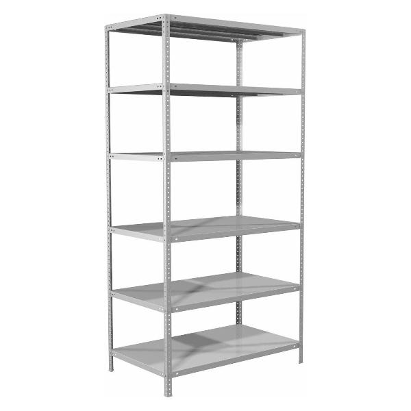 Изображение товара Стеллаж для хранения Brabix MS, 220*100*40см, 6 полок