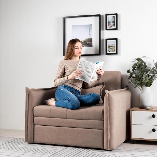 Изображение товара Кресло-кровать Logium Смайл (85) Кресло - кровать кофейный