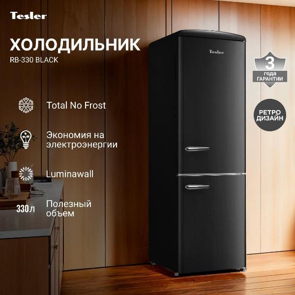 Изображение товара Холодильник Tesler RB-330 BLACK