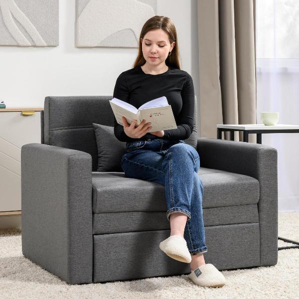 Изображение товара Кресло-кровать Logium Вилли Р (85) Кресло - кровать серый