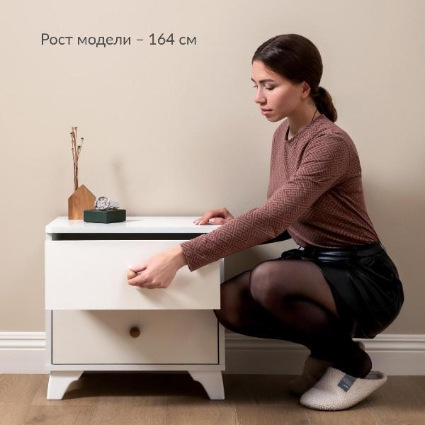 Изображение товара Тумба прикроватная Logium Лайт Тумба прикроватная 13.82 F, Белый