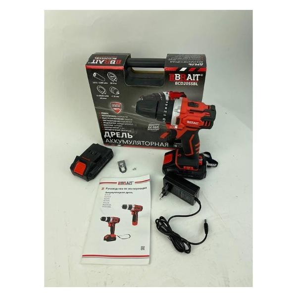 Изображение товара Дрель-шуруповерт BRAIT BCD20SSBL