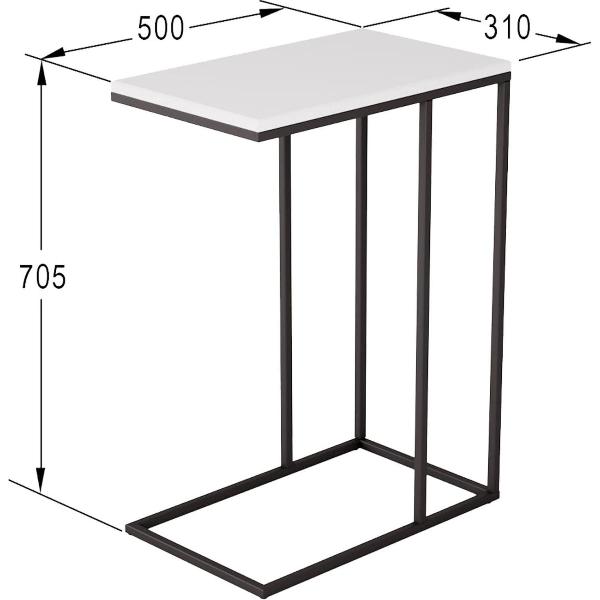 Изображение товара Стол журнальный Калифорния Агами белый