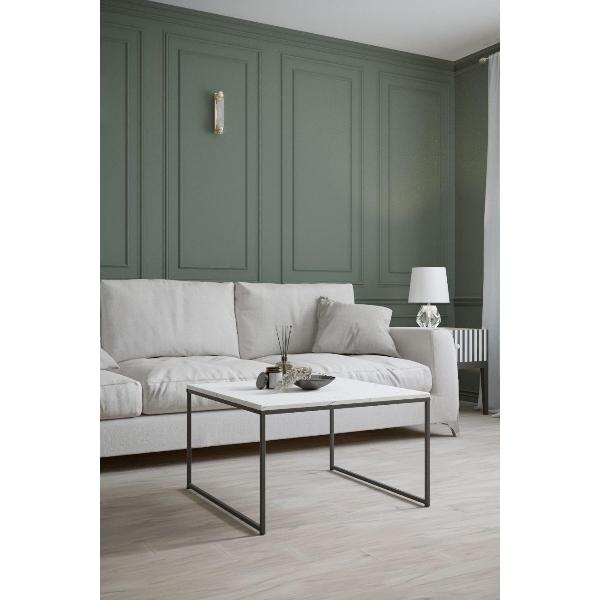 Изображение товара Стол журнальный Калифорния Овер белый мрамор