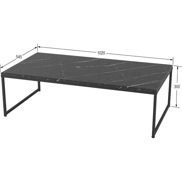 Изображение товара Стол журнальный Калифорния Калифорния Инсайд черный мрамор