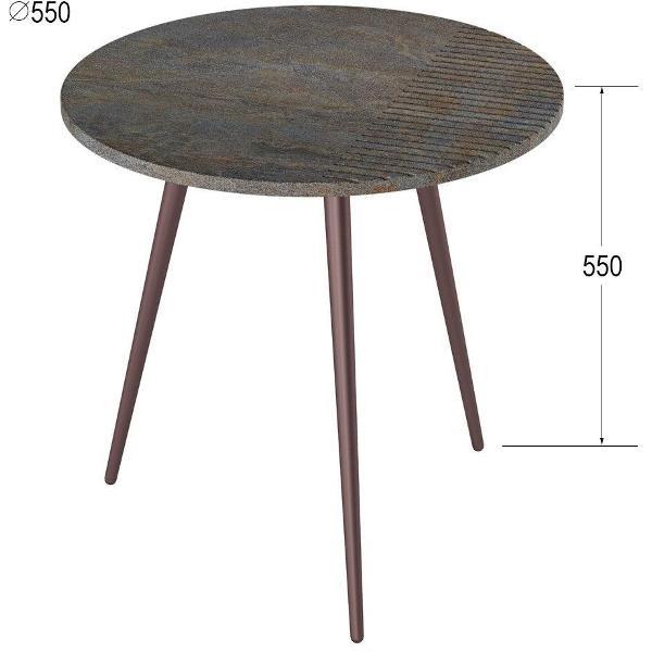 Изображение товара Стол журнальный Калифорния Рикон Страйп гранж