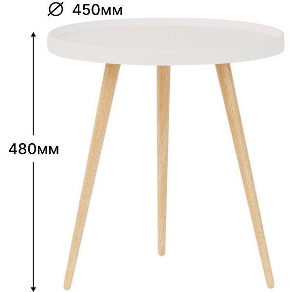 Изображение товара Стол журнальный Sline Келли белый