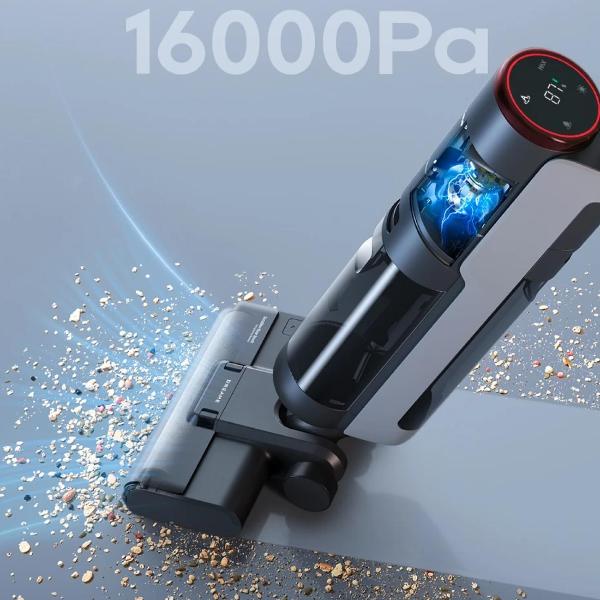 Изображение товара Беспроводной моющий пылесос Dreame Wet and Dry Vacuum H12S Black