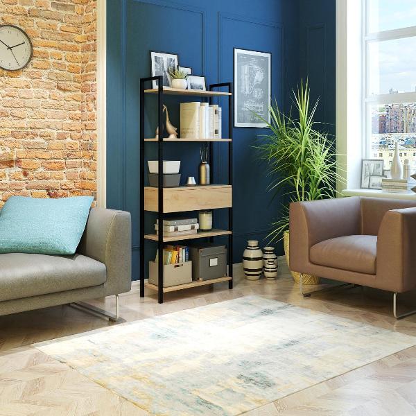 Изображение товара Стеллаж офисный MFMaster Интро-60 дуб крафт табак