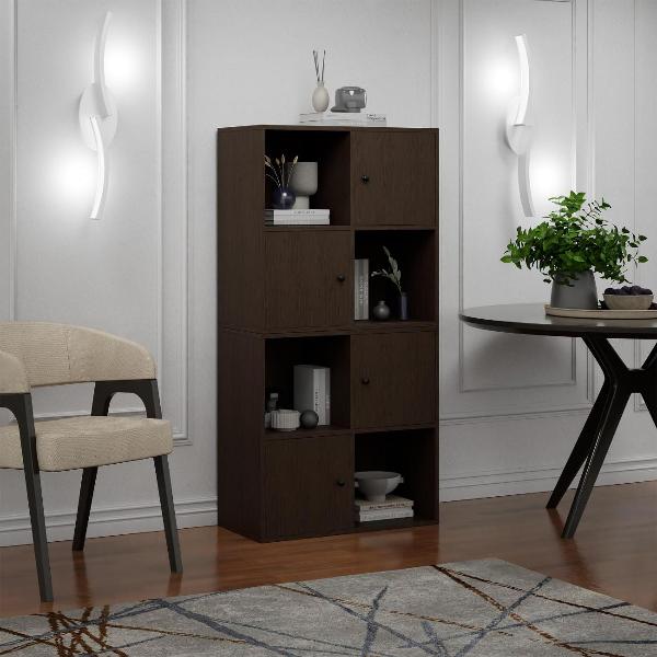 Изображение товара Стеллаж офисный MFMaster Файн-125 бетон