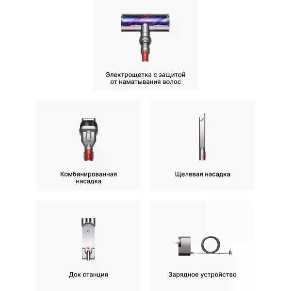 Изображение товара Пылесос вертикальный Dyson V8 Advanced SV25 Silver Nickel (492637-01)