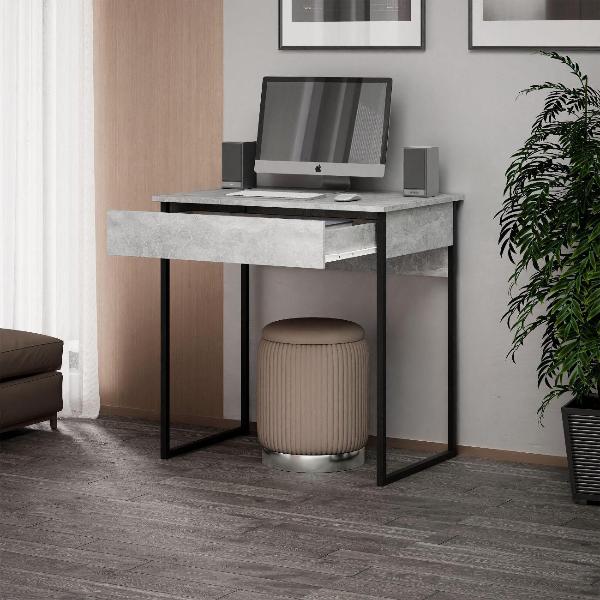 Изображение товара Стол письменный MFMaster Уно-7211 бетон