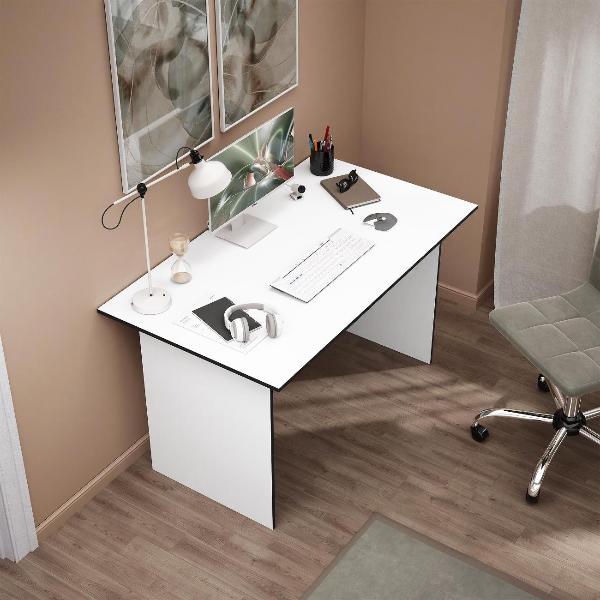 Изображение товара Стол письменный MFMaster Прато-702 белый- черный