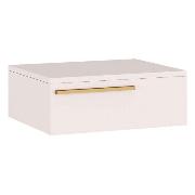 Изображение товара Тумба прикроватная Правила мебели подвесная Николь с ящиком, 45х35х20 см, Кашемир