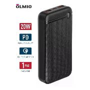 Изображение товара Портативный аккумулятор для смартфона Olmio P-20 20000mAh black