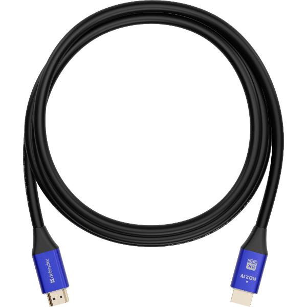 Изображение товара Кабель цифровой аудио-видео Defender HDMI M-M, ver 2.1, 3м