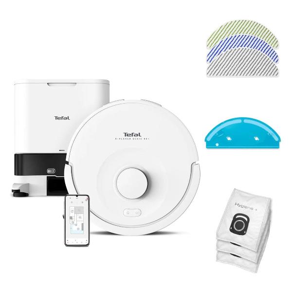 Изображение товара Робот-пылесос Tefal X-PLORER Serie 90+ Animal Allergy (RG8797WH)