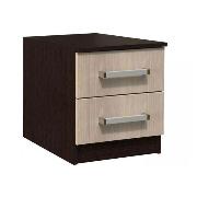 Изображение товара Тумба прикроватная Правила мебели Фиеста 2 шт, с ящиками, 40х41х45 см, Венге / Лоредо