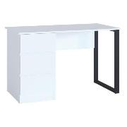 Изображение товара Стол компьютерный Правила мебели Геральт с ящиками, 120х60х74 см, белый