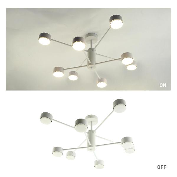 Изображение товара Люстра Estares GUSTA 8xGX53-WHITE