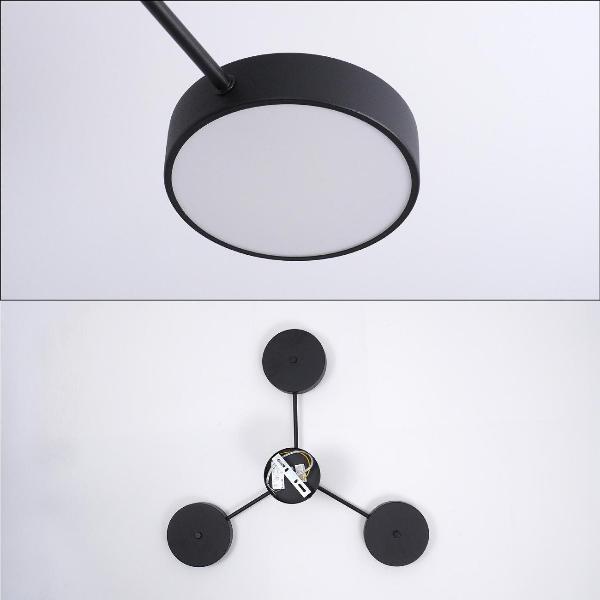 Изображение товара Люстра Estares MATEO 45W 3R-ON/OFF-686x165-BLACK