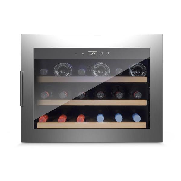 Изображение товара Винный шкаф Caso WineSafe 18 EB Inox