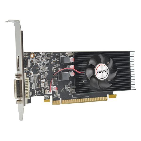 Изображение товара Видеокарта AFOX GT1030 2GB GDDR5 64bit DVI HDMI 1FAN LP RTL (780087)
