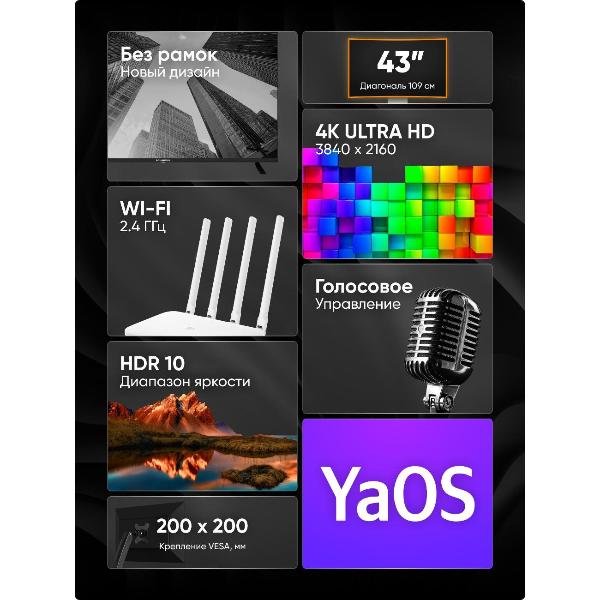 Изображение товара Телевизор Soundmax SM-LED43M03SU\Y