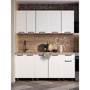 Изображение товара Кухня модульная Правила мебели Тина 1.8 м, Крафт / Белый / столешница дуб Кера