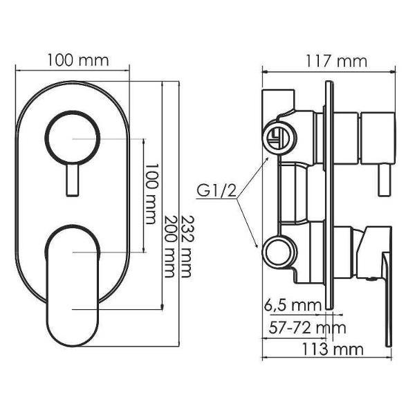 Изображение товара Смеситель Wasserkraft Elbe 7471