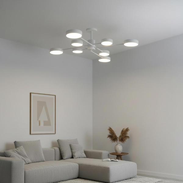 Изображение товара Люстра Estares MATEO 100W 8RON/OFF1005x250WHITE